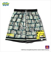 スポルディング（SPALDING）バスケットボールウェア ジュニア ショーツ スポンジボブ カートゥーン SJP26045SSP