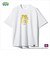 スポルディング（SPALDING）バスケットボールウェア 半袖Tシャツ スポンジボブ モノクローム SMT26032SWH