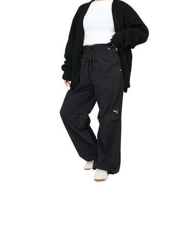 プーマ（PUMA）ESS エレベーテッド ウーブン パンツ 693756 01 BLK