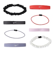 ナイキ（NIKE）フレックス クラシック ミックスワイズ ヘッドタイ 8個セット メタリック BN2087-807