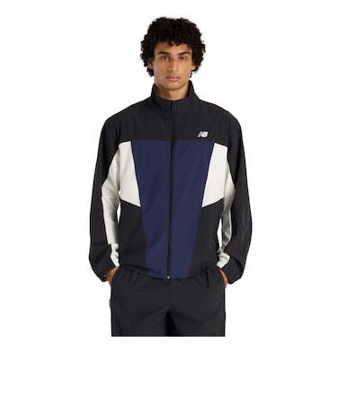 ニューバランス（new balance）ウーブントラックジャケット MJ61H33OBK