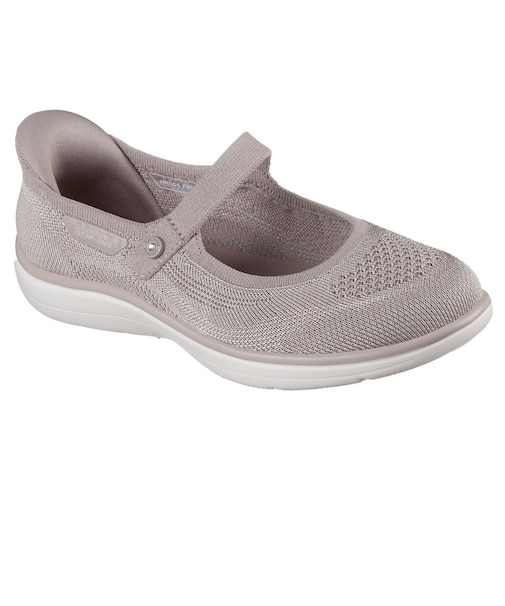 スケッチャーズ（SKECHERS）スニーカー ウォーキングシューズ スリップインズ オンザゴー フレックス ラディアント エステル ベージュ 138497-T…