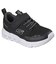 スケッチャーズ（SKECHERS）ジュニアスニーカー ボーイズ スポーツシューズ グライド ステップ フロー ブラック 404172L-BLK カジュアルシュ…