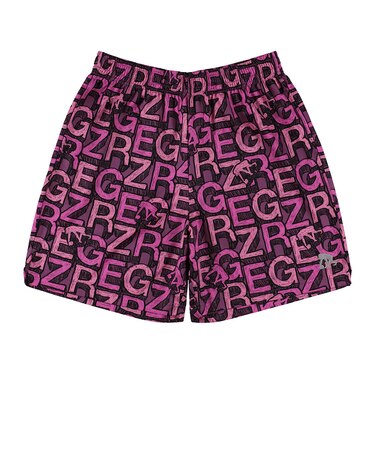 エゴザル（EGOZARU）バスケットボールウェア スクリブルブロック カットオフ ショートパンツ EZSS26UHP003C379