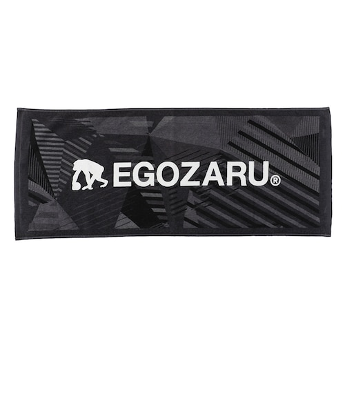 エゴザル（EGOZARU）ワイドジオメトリック ソリッド タオル EZAC