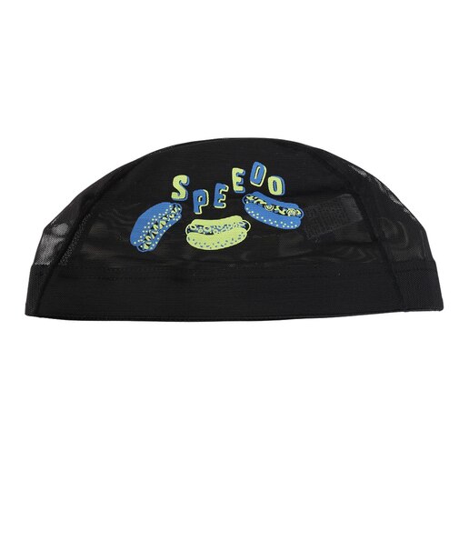 スピード（SPEEDO）水泳 メッシュキャップ ホットドッグ SE12607 BL