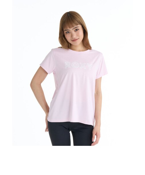 ロキシー（ROXY）フィットネス 半袖Tシャツ MY 1ST ROXY 26SPRST261531PNK