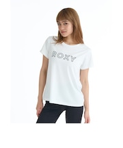 ロキシー（ROXY）フィットネス 半袖Tシャツ MY 1ST ROXY 26SPRST261531WHT