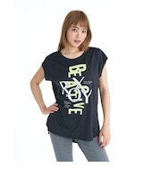 ロキシー（ROXY）フィットネス 半袖Tシャツ OWN YOUR PACE 26SPRST261537BLK