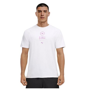プーマ（PUMA）トレーニング HYROXドライエリート 半袖 Tシャツ 528567 02 WHT