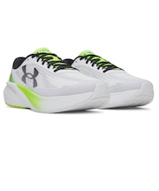 アンダーアーマー（UNDER ARMOUR）ランニングシューズ ジョギングシューズ ベロシティ ペース ホワイト イエロー 6009107 100 スポーツ …