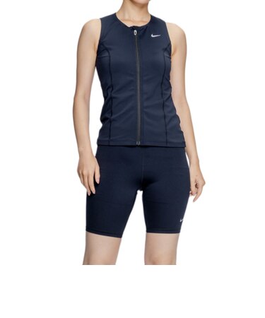 ナイキ（NIKE）水着 レディース 水泳 ベーシック ノースリジップ付きセパレーツ 黒 ブラック M-LLサイズ 2993163-009