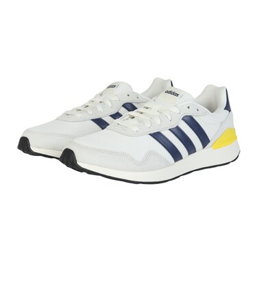 アディダス（adidas）スニーカー スポーツシューズ ラン 60s 4.0 M グレー ネイビー OMT69-JR7490 スポーツ カジュアル シューズ