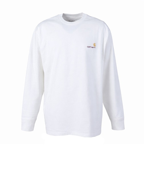 カーハート（CARHARTT）ロングスリーブ アメリカン スクリプトTシャツ I02995502XX25FW