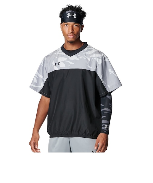 アンダーアーマー（UNDER ARMOUR）野球ウェア ヤード ノベルティ ショートスリーブ Vネック ジャケット 6012720 035