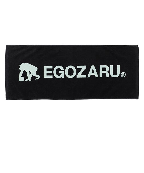 エゴザル（EGOZARU）ベーシックロゴ スポーツフェイスタオル EZSS26UTW001C384