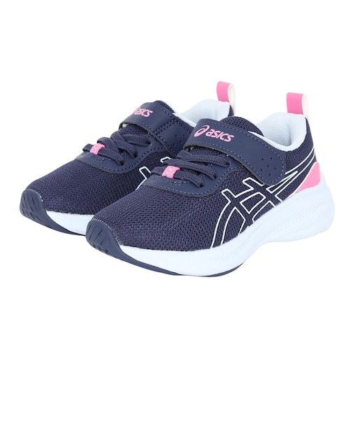 アシックス（ASICS）ジュニアスポーツシューズ スニーカー レーザービーム MP-MG-PS ネイビー 1154A221.401 ランニングシューズ