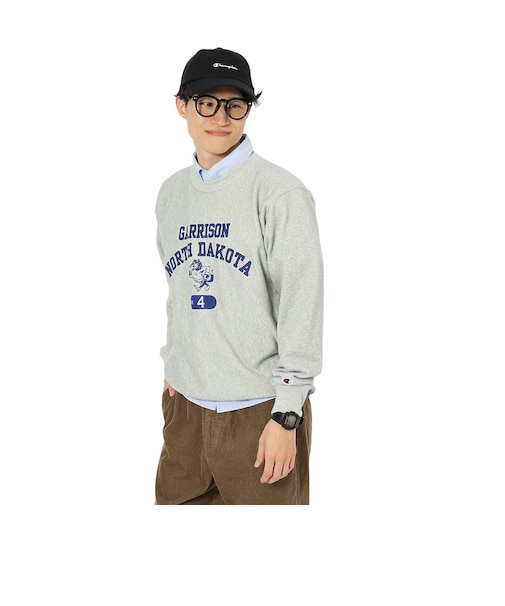 チャンピオン-ヘリテイジ（CHAMPION-HERITAGE）リバースウィーブ クルーネックスウェットシャツ 26SS C3-D001 070