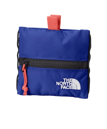 ザ・ノース・フェイス（THE NORTH FACE）ポーチ ビルビーフラットポーチS 青 NN22607 AB 正方形 Sサイズ