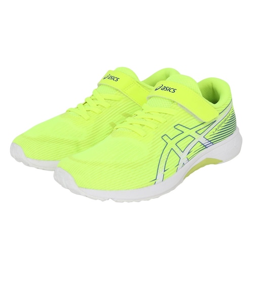 アシックス（ASICS）ジュニアスポーツシューズ ベルクロ ベルト付き スニーカー レーザービーム RK-MG フラッシュイエロー 1154A223.750