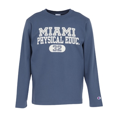 チャンピオン-ヘリテイジ（CHAMPION-HERITAGE）BA COLLEGE PRINT 長袖Tシャツ C3-D412  385