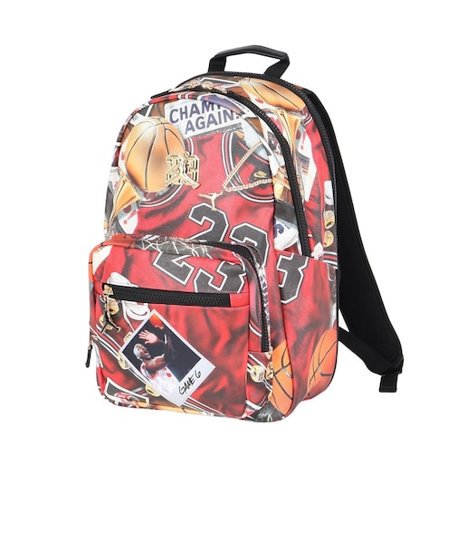 リュック BOROUGH バックパック 赤 20L MA9220-K90 デイバッグ リュックサック 総柄