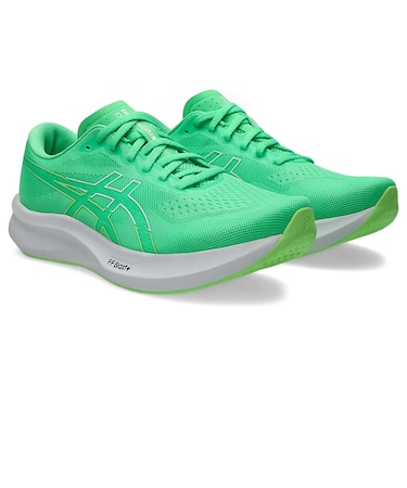 アシックス（ASICS）ランニングシューズ ジョギングシューズ エボライド スピード 3 ワイド グリーン ホワイト 1011B968.300 スポーツシューズ