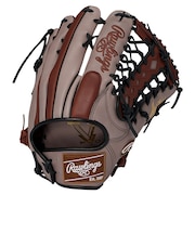 ローリングス（Rawlings）軟式用グラブ 外野手用 野球グローブ 一般 ハイパーテックCOシンクY719 GR6HTCY719-GRY/BR