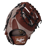 ローリングス（Rawlings）軟式用グラブ 捕手用 野球グローブ 一般 ハイパーテックCOシンクM535 GR6HTCM535-GRY/BR