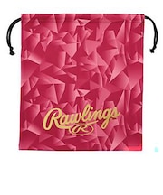 ローリングス（Rawlings）野球 トライアングル グラフィック グラブ袋 EAC16S03-BRS