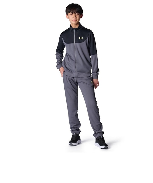 アンダーアーマー（UNDER ARMOUR）カラーブロック ビッグロゴ トラックスーツ 上下セット 6012490 025