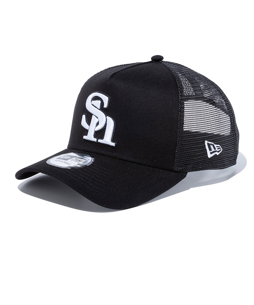 ニューエラ（NEW ERA）メッシュキャップ 9FORTY A-Frame トラッカー 福岡ソフトバンクホークス 14524975