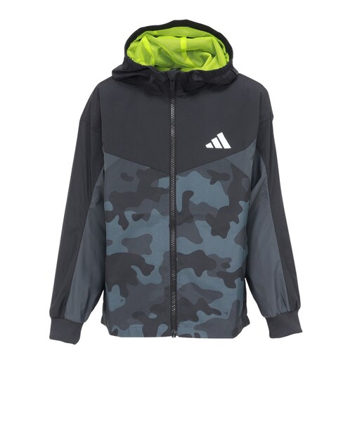 アディダス（adidas）エッセンシャルズ カモ パック メッシュライニングウーブン トラックトップ CC331-KF8998