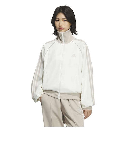 JU2adidas アイボリー ジャージ 新品タグ付き　格安 adidas（アディダス） レディース ジャージ パンツ スタジアム スリー
