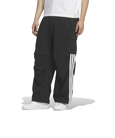 アディダス（adidas）ライト ウーブン カーゴポケット ストレートレッグ パンツ SH181-KQ6923