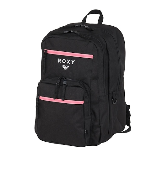 ロキシー（ROXY）リュック NEW BEGINNING バックパック 黒×ピンク 19L