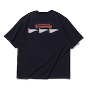 ニューエラ（NEW ERA）野球ウェア 半袖 ウォッシュドコットン Tシャツ WBC SAMURAI フラッグロゴ 14948268