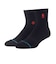 スタンス（STANCE）バスケットボール ソックス LOGOMAN クォーター丈 A356D25LOG BLR