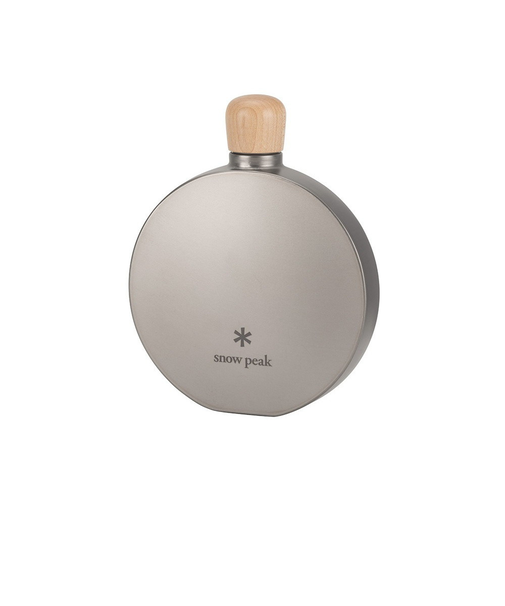 スノーピーク（snow peak）チタンスキットル150 TW-116 水筒 ウィスキーボトル