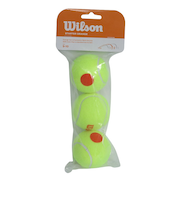 ウイルソン（Wilson）ジュニア テニスボール スターター オレンジ 3個入り WRT137300