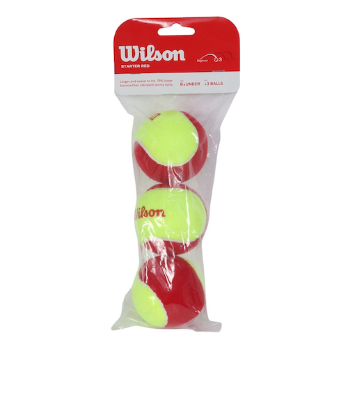 ウイルソン（Wilson）ジュニア テニスボール スターター レッド