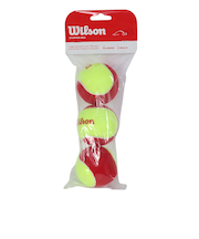ウイルソン（Wilson）ジュニア テニスボール スターター レッド イージー 3個入り WRT137001