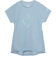ルコックスポルティフ（lecoqsportif）テニスウェア プラクティスシャツ LN6SHT23L BL00