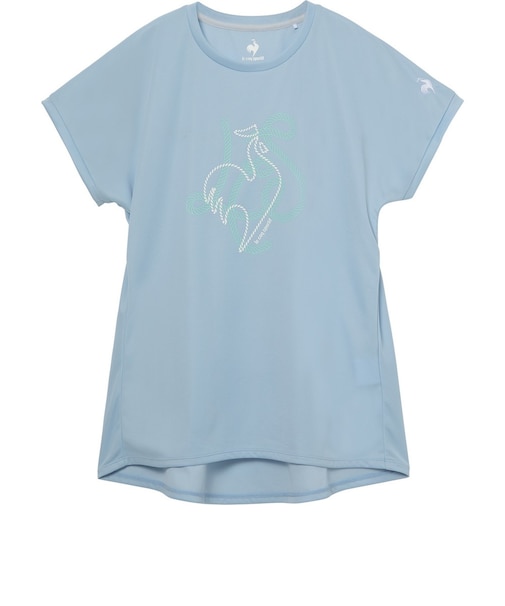 ルコックスポルティフ（lecoqsportif）テニスウェア プラクティスシャツ LN6SHT23L BL00