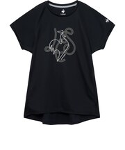 ルコックスポルティフ（lecoqsportif）テニスウェア プラクティスシャツ LN6SHT23L NV00