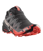 サロモン（SALOMON）ランニングシューズ トレランシューズ スピードクロス 6 ゴアテックス ブラック レッド L49226000 スポーツ シューズ