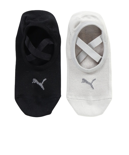 プーマ（PUMA）ヨガフットカバー 2足組 947182 01 GRY