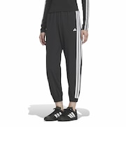 アディダス（adidas）ストレッチ プレーンウィーブ レギュラーフィット テーパードレッグ カフドヘム パンツ C2948-KQ9262