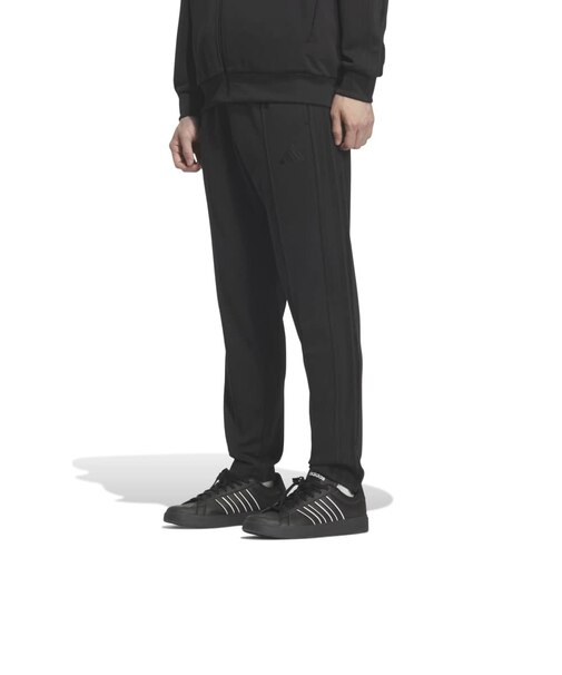 アディダス（adidas）スリーストライプス スリムフィット ダブルニット オープンヘム トラックパンツ CA605-KR6481