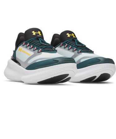 アンダーアーマー（UNDER ARMOUR）カジュアルシューズ ノヴァ スリップスピード グリーン ホワイト 6006062 101 スポーツ シューズ スニ…